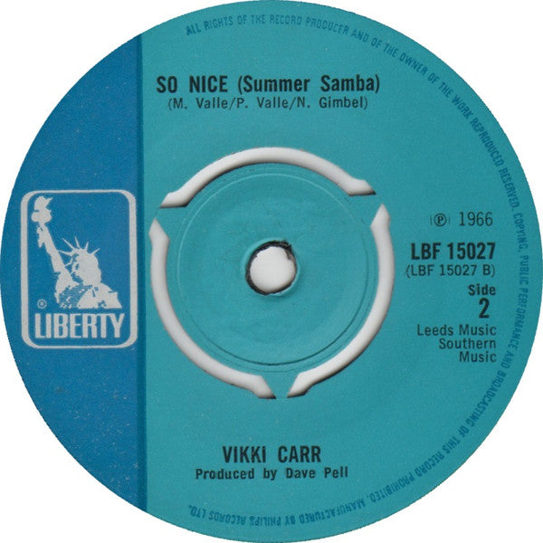 Vikki Carr : It Must Be Him (Seul Sur Son Etoile) (7", Single, 3-P)