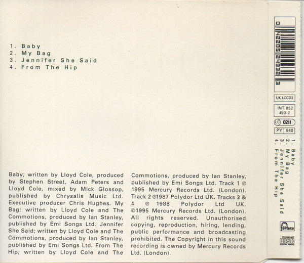 Lloyd Cole : Baby (CD, Single, CD2)