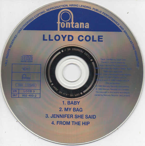 Lloyd Cole : Baby (CD, Single, CD2)