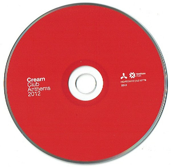 Various : Cream Club Anthems 2012 (3xCD, Comp)
