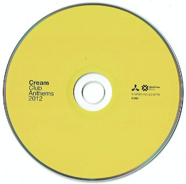 Various : Cream Club Anthems 2012 (3xCD, Comp)