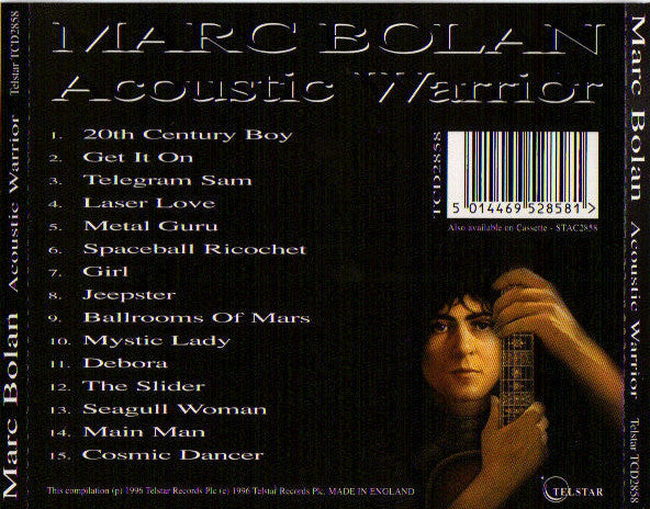 Marc Bolan : Acoustic Warrior (CD, Comp)