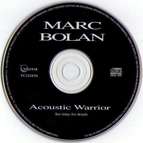 Marc Bolan : Acoustic Warrior (CD, Comp)