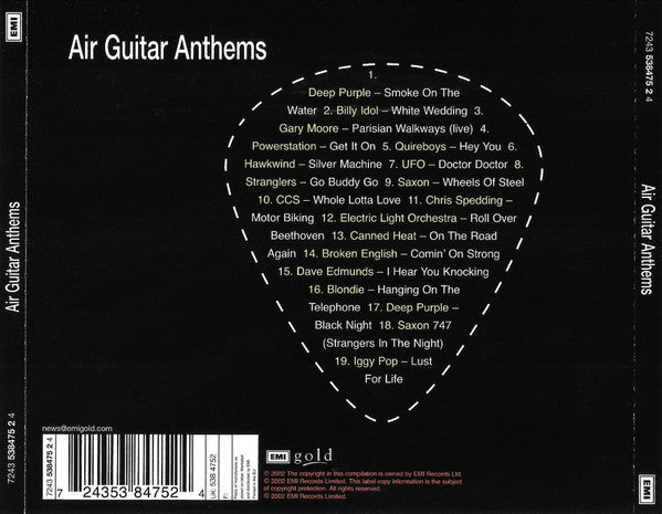 Various : Air Guitar Anthems (CD, Comp)