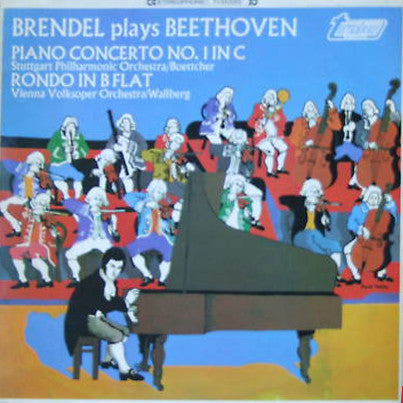 Brendel* Plays Beethoven* : Piano Concerto No.1 In C / Rondo In B Flat (LP)