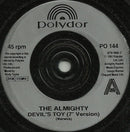 The Almighty : Devil's Toy (7", Single, Gat)