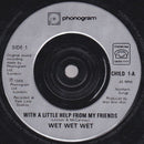 Billy Bragg / Wet Wet Wet : She's Leaving Home / With A Little Help From My Friends (7", Sil)
