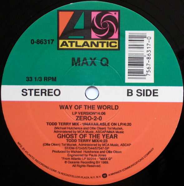 Max Q : Way Of The World (12", Single)