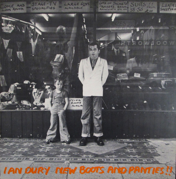 Ian Dury : New Boots And Panties!! (LP, Album, Isl)