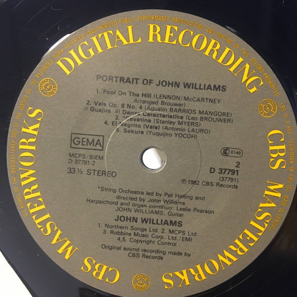 John Williams (7) : Portrait Of John Williams (LP, Album)