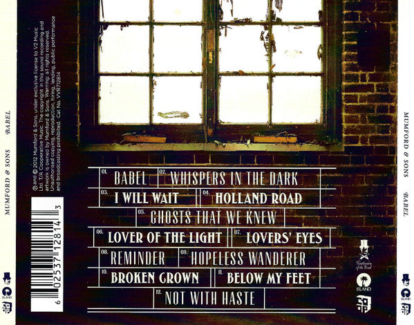 Mumford & Sons : Babel (CD, Album)