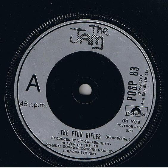 The Jam : The Eton Rifles (7", Single, Pho)