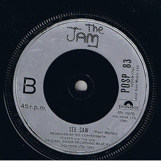 The Jam : The Eton Rifles (7", Single, Pho)