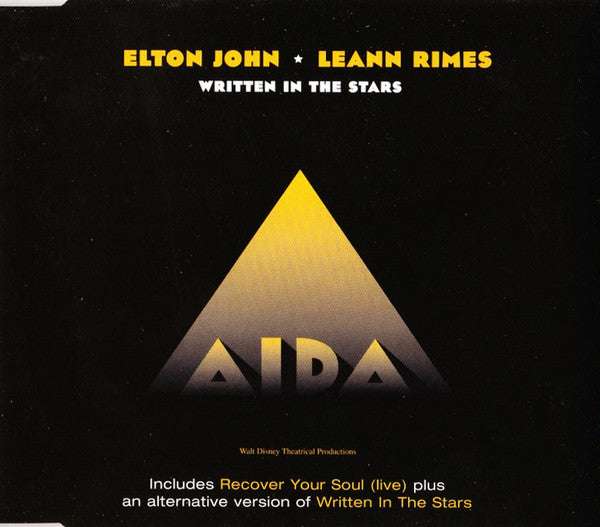 Elton John & LeAnn Rimes : Written In The Stars (CD, Single)