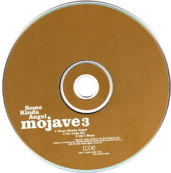 Mojave 3 : Some Kinda Angel (CD, Single)