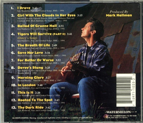 Iain Matthews : The Dark Ride (CD, Album)