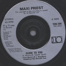 Maxi Priest : Close To You (7", Single)