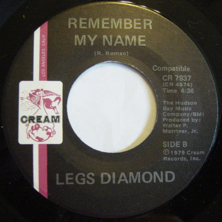 Legs Diamond (2) : Help Wanted (7", Single)