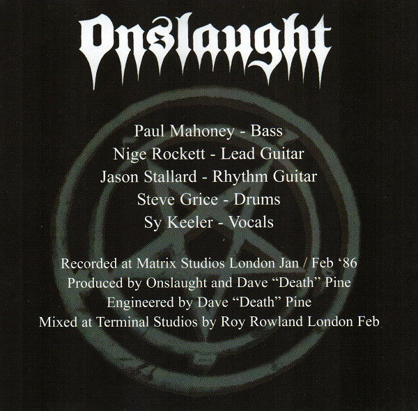 Onslaught (2) : The Force (CD, Album, RE)