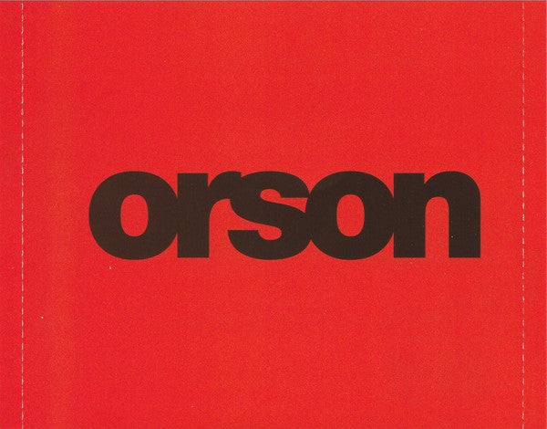 Orson (2) : No Tomorrow (CD, Single, Enh)