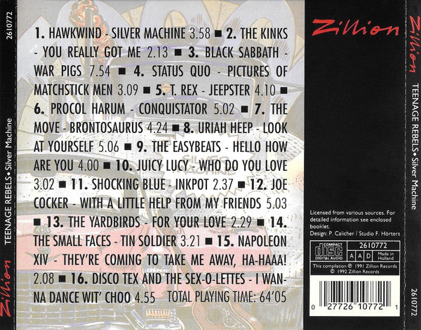 Various : Silver Machine (CD, Comp)