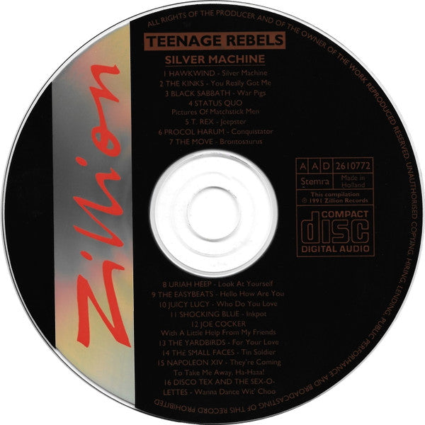 Various : Silver Machine (CD, Comp)