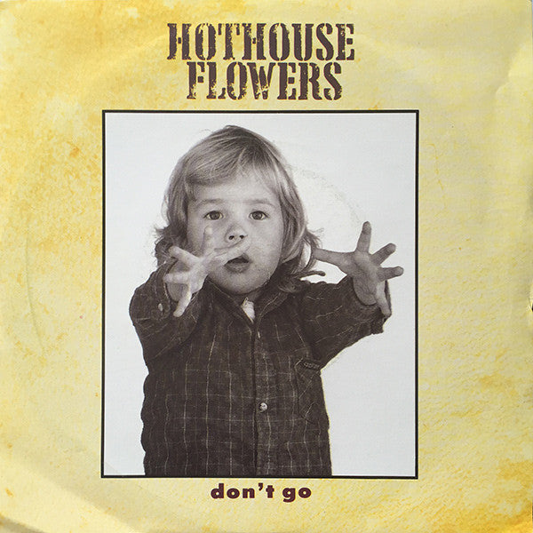 Hothouse Flowers : Don't Go (7", Single, Sil)