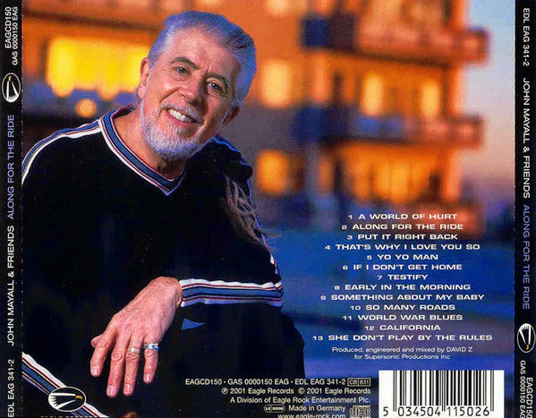 John Mayall & Friends : Along For The Ride (CD, Album)
