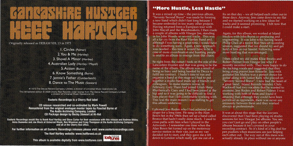 Keef Hartley : Lancashire Hustler (CD, Album, RE, RM)