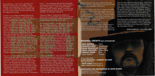 Keef Hartley : Lancashire Hustler (CD, Album, RE, RM)