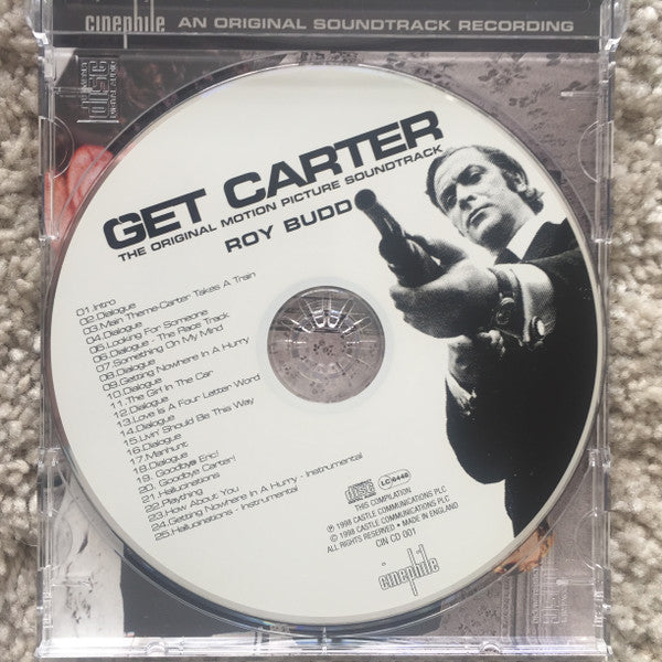 Roy Budd : Get Carter - An Original Soundtrack Recording (CD, Album, RM)