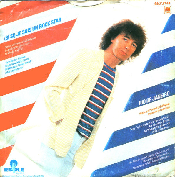 Bill Wyman : (Si Si) Je Suis Un Rock Star (7", Single)