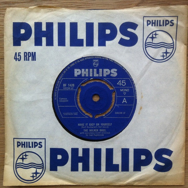 The Walker Brothers : Make It Easy On Yourself (7", Single, 3 P)