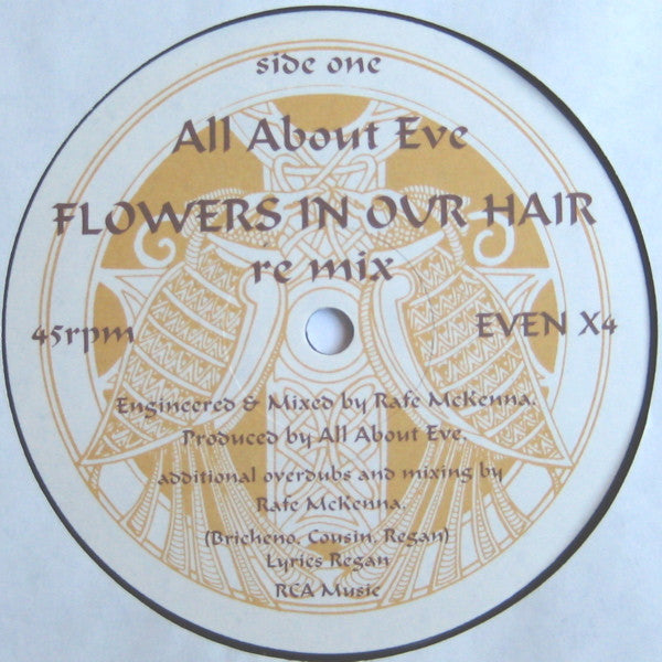 All About Eve : Flowers In Our Hair (12", Single)