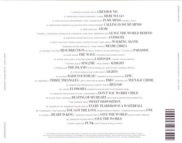 Swedish House Mafia : Until Now (CD, Comp, Mixed, Tak)