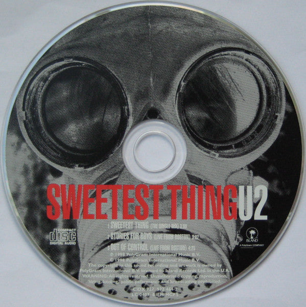 U2 : Sweetest Thing (CD, Single)