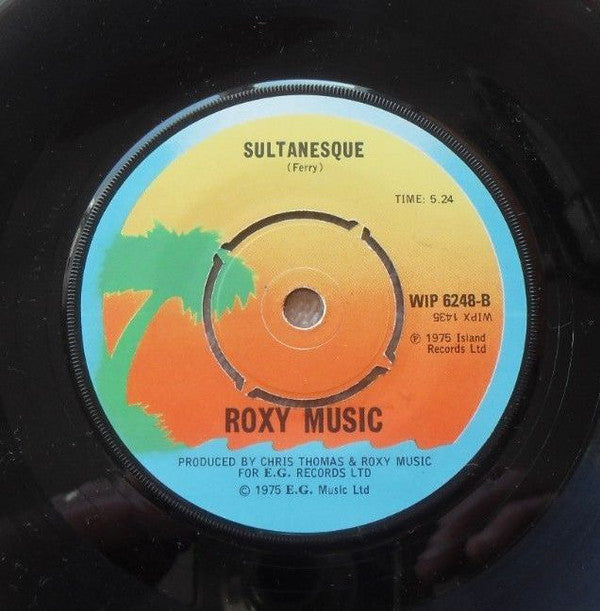 Roxy Music : Love Is The Drug (7", Single, Pus)