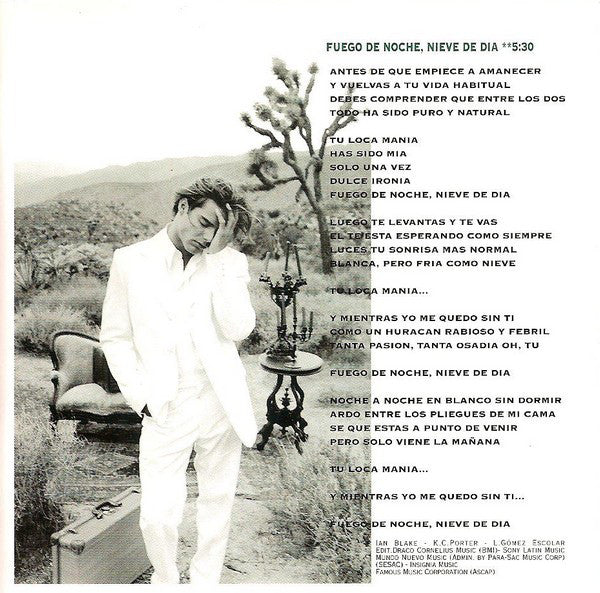 Ricky Martin : A Medio Vivir (CD, Album, RE)