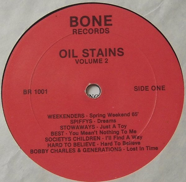 Various : Oil Stains Vol.2 (LP, Comp, Unofficial)