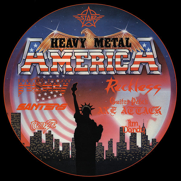 Various : Heavy Metal America (LP, Comp)