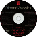 Dionne Warwick : Dionne Warwick Sings The Bacharach & David Songbook (CD, Comp)