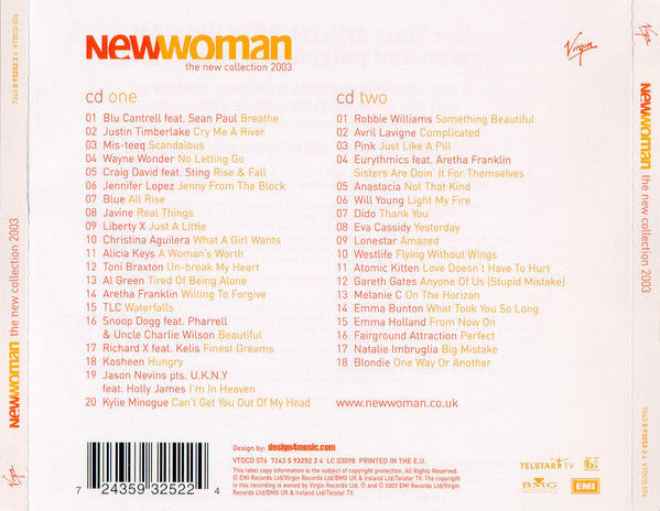 Various : New Woman - The New Collection 2003 (2xCD, Comp)