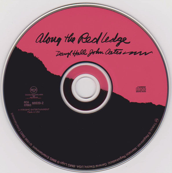 Daryl Hall & John Oates : Along The Red Ledge (CD, Album, RE, RM)