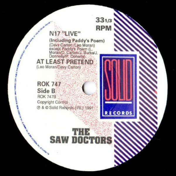 The Saw Doctors : N17 (7", Single, RE)