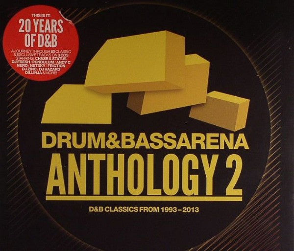 Various : Drum & Bass Arena: Anthology 2 (3xCD, Comp, Mixed)