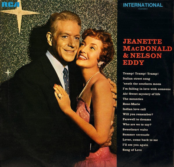 Jeanette MacDonald & Nelson Eddy : Jeanette MacDonald & Nelson Eddy (LP, Album, RE)