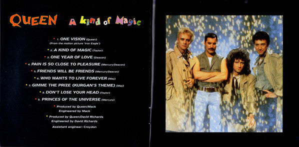 Queen : A Kind Of Magic (CD, Album, RM)