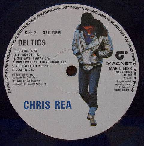 Chris Rea : Deltics (LP, Album, Ltd, Blu)