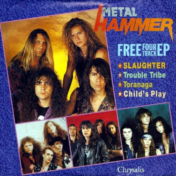 Various : Metal Hammer - Free Four Track EP (7", EP, Promo)