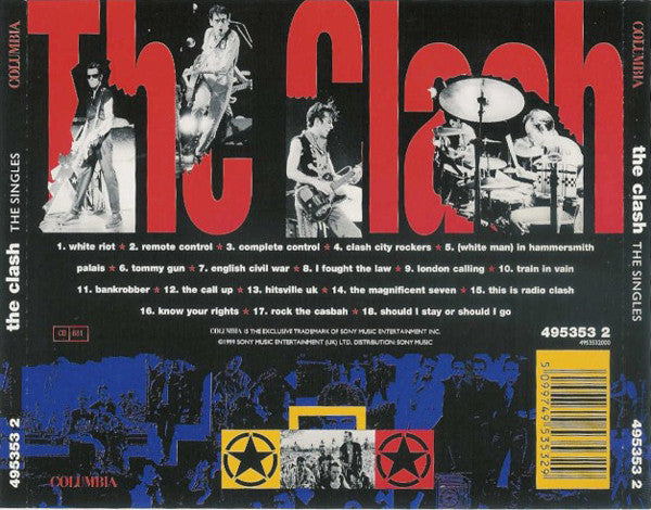 The Clash : The Singles (CD, Comp, RE, RM)